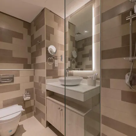 Luxe Studio At Seven Palm With Infinity Pool Dubai Exterior photo