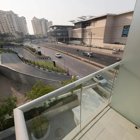 Luxe Studio At Seven Palm With Infinity Pool Dubai Exterior photo