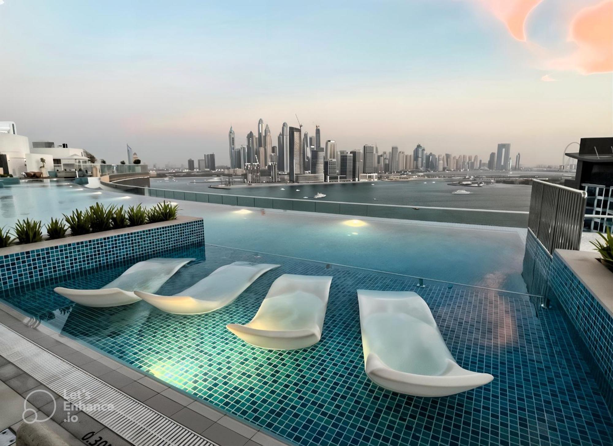 Luxe At Seven Palm With Infinity Pool Apartment